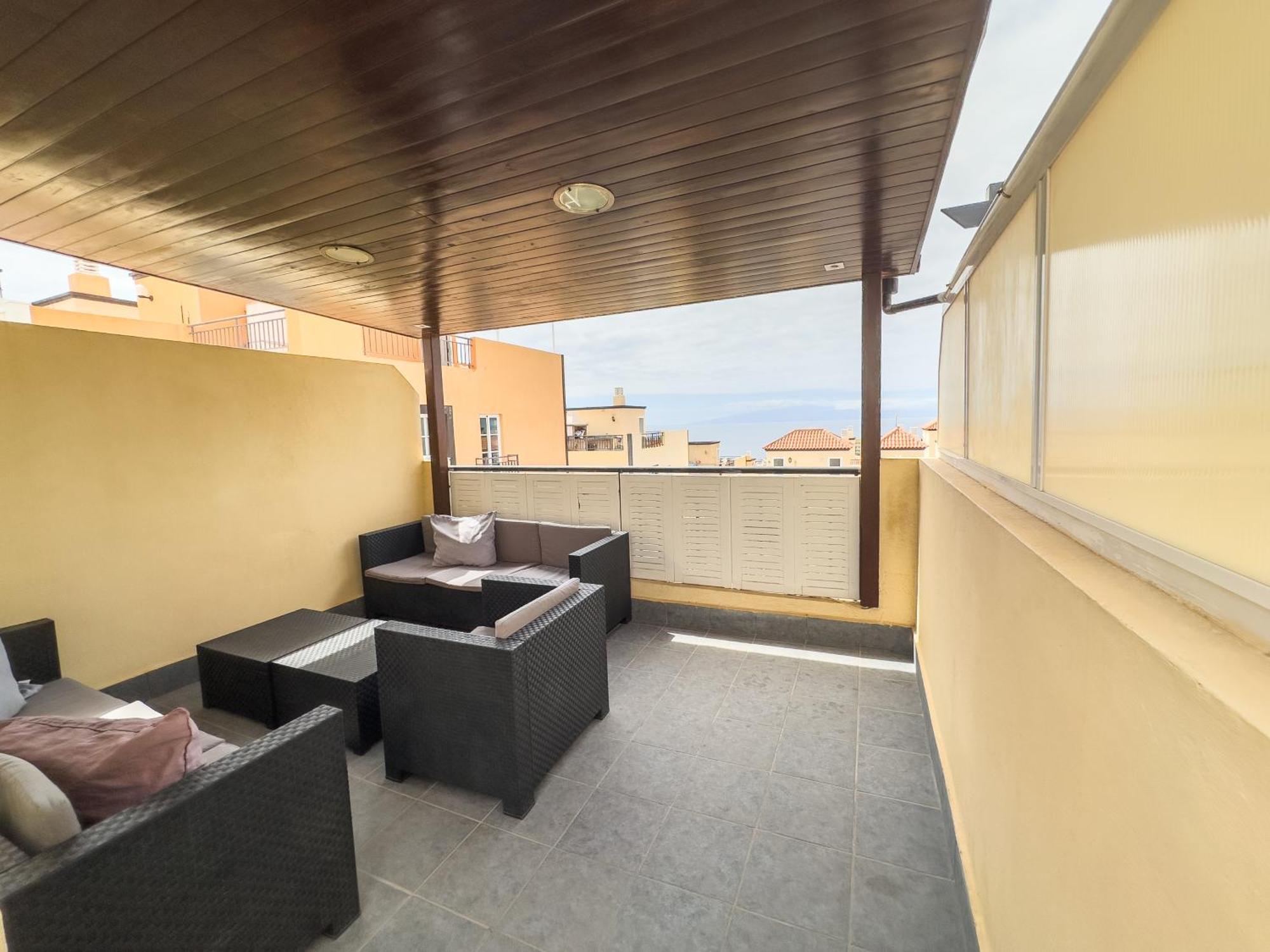 Ocean View 2 Bedroom Roofterrace Apartment In Costa Adeje Callao Salvaje Luaran gambar