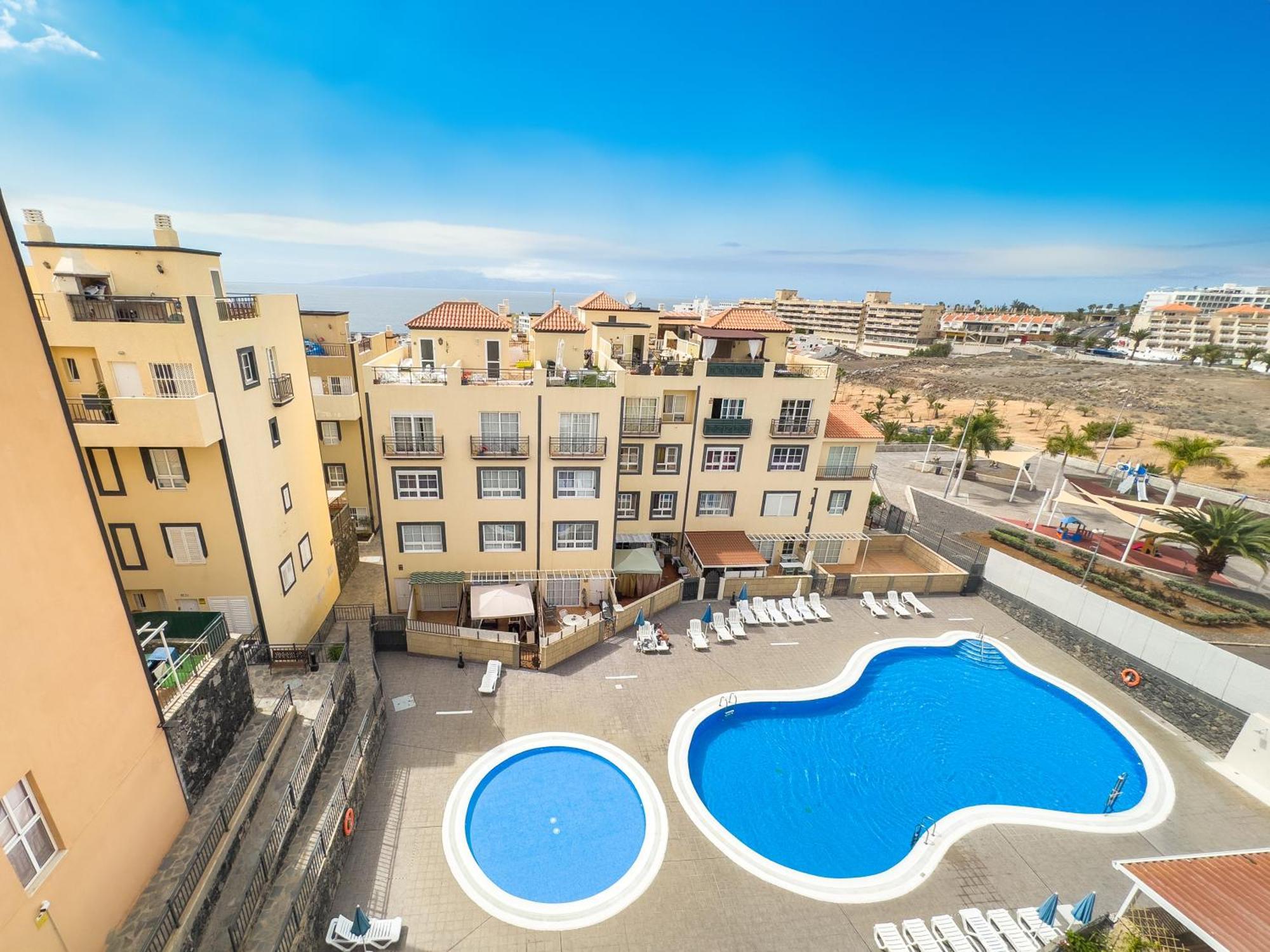 Ocean View 2 Bedroom Roofterrace Apartment In Costa Adeje Callao Salvaje Luaran gambar